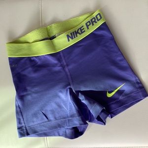 Nike Pro running shorts